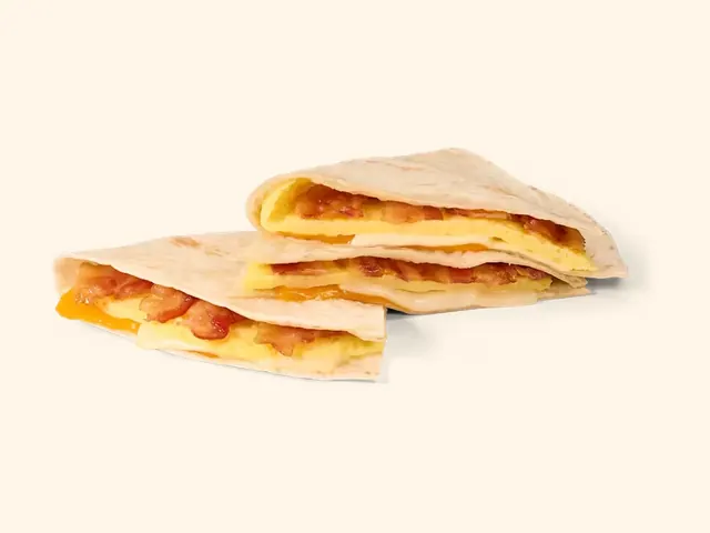 Wawa Bacon & Egg Quesadilla