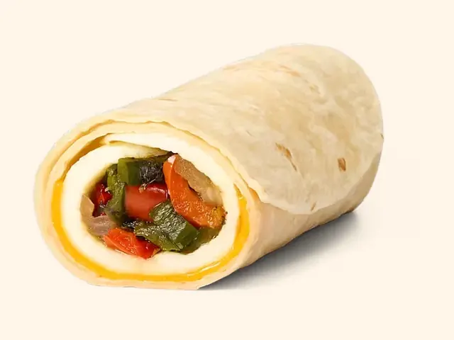 Wawa Egg White & Veggie Burrito